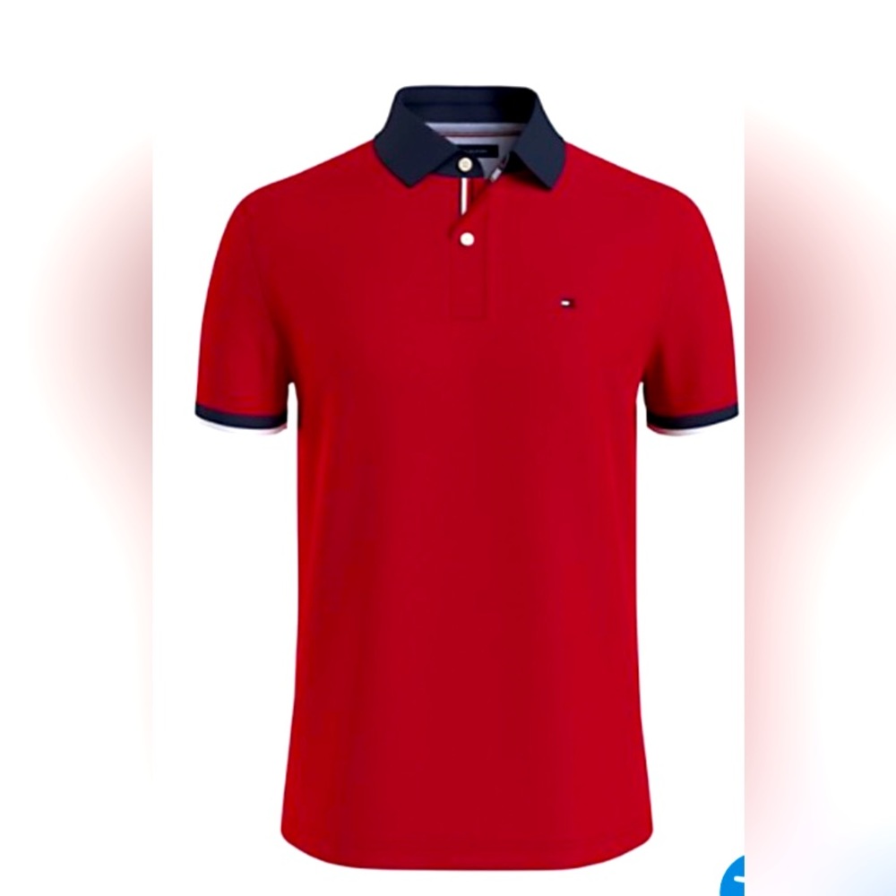 TOMMY HILFIGER REGULAR FIT TIPPED POLO